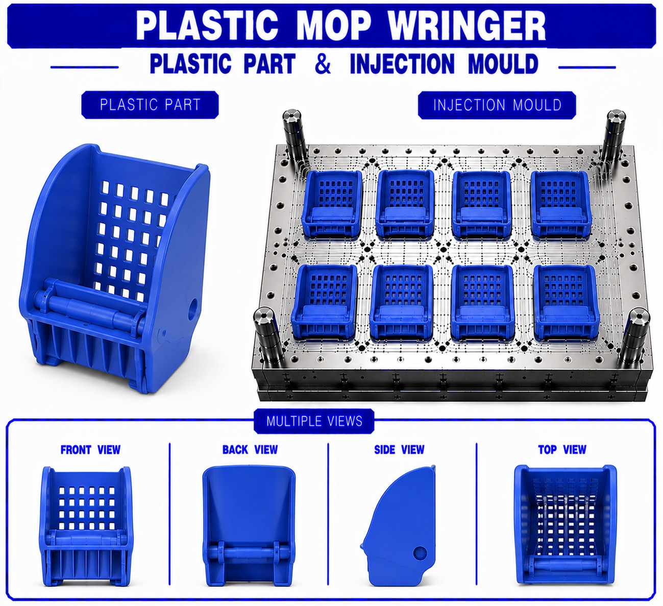 Plastic Mop Wringer Mould and Moulding Service